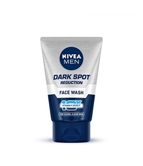 Nivea Men Face Wash, Dark Spot Reduction, For Clean & Clear Skin With 10X Vitamin C Effect, 100 G